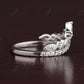 0.90CT Marquise, Pear And Round Natural Diamond Chevron Wedding Band  customdiamjewel   