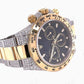 Oyster Yellow White Rolex Chrono Moissanite Watch customdiamjewel