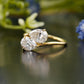 Toi et Moi Pear Lab-Grown Diamond Ring customdiamjewel