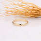 Solid 14k Yellow Gold Plain Engagement Band For Women's  customdiamjewel   