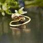 Toi et Moi Pear Lab-Grown Diamond Ring customdiamjewel