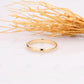 Solid 14k Yellow Gold Plain Engagement Band For Women's  customdiamjewel   