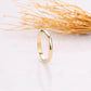 Solid 14k Yellow Gold Plain Engagement Band For Women's  customdiamjewel   