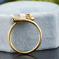 Toi et Moi Pear Lab-Grown Diamond Ring customdiamjewel