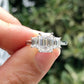 Emerald Cut Lab Grown Diamond Three Stone Ring