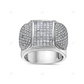 VVS Moissanite Hip Hop Pave Set Statement Ring hip hop jewelry customdiamjewel