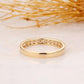 0.30CTW Antique Round Cut Lab Grown Diamond Matching Band  customdiamjewel   