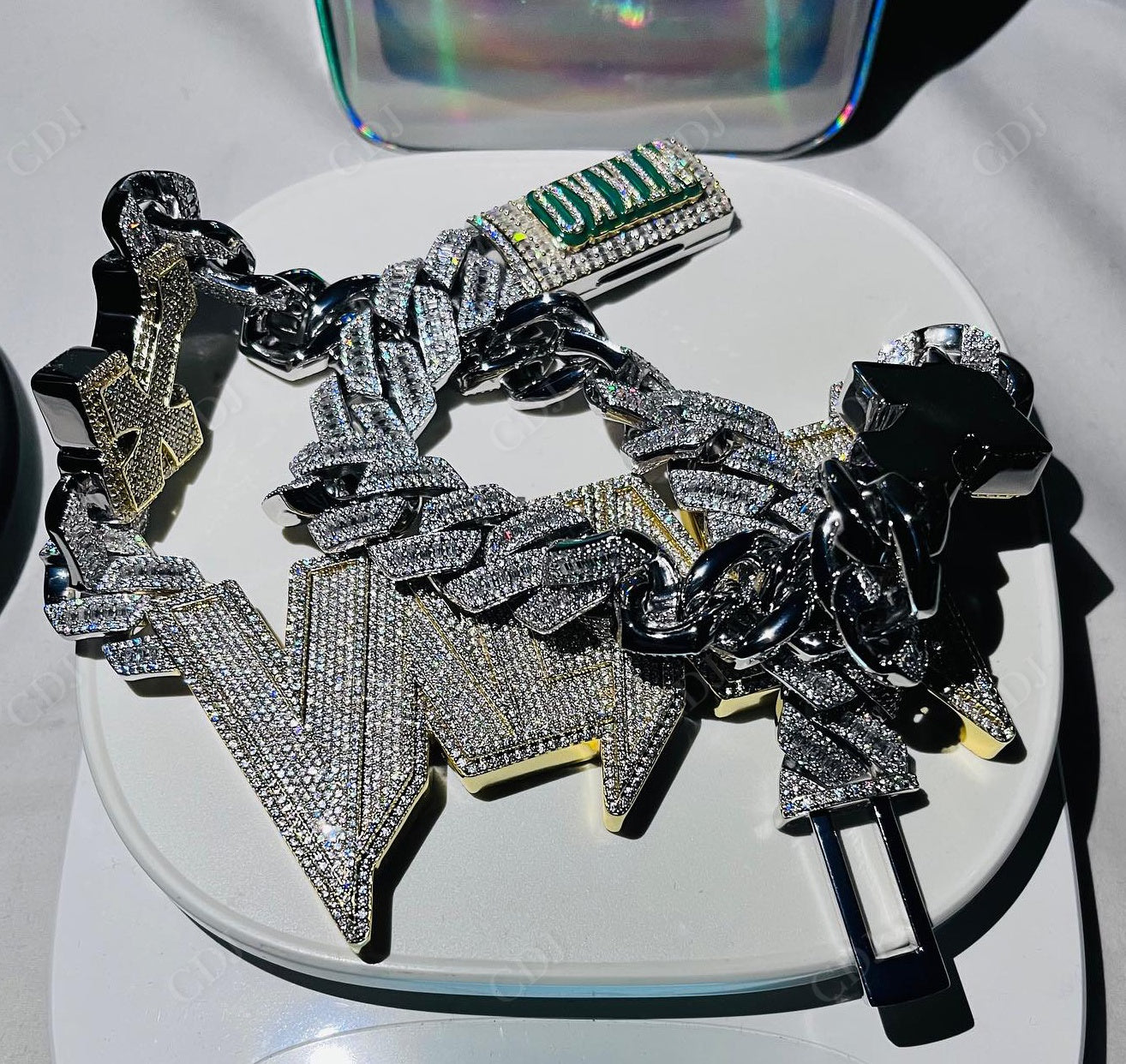 VALAN Letter Gold Plated Customized Hip Hop Pendant hip hop jewelry CustomDiamJewel   