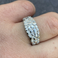 Hip Hop Mens Plain Nugget Band  customdiamjewel   