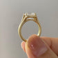 Lab Grown Diamond Handmade Moissanite Ring