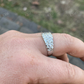 Hip Hop Mens Plain Nugget Band  customdiamjewel   