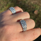 Hip Hop Mens Plain Nugget Band  customdiamjewel   