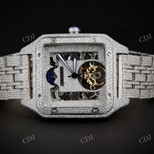 Latest Design Cartier Luxury Hip Hop Watch For Men customdiamjewel