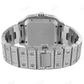 Luxurious Roman Dial Santos waterproof Watch Stylish Hip Hop For Rapper customdiamjewel