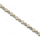 Fully Iced Out Moissanite Ball Link Chain For Mens CustomDiamJewel
