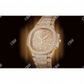 Full Yellow Iced Out Real Diamond ETA Swiss Movement Patek Philippe Watches customdiamjewel