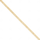 10k Yellow Gold Moissanite Cuban Link Bracelet CustomDiamJewel