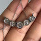 Round Cut lab Grown Diamond 5 Stone Pendant