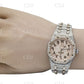 Moissanite Diamond Studded Fully Iced Out Watch For Men customdiamjewel
