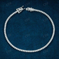 2MM White Gold Tennis Bracelet hip hop jewelry customdiamjewel   