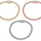 Honeycomb Style Silver Moissanite Cuban Bracelet hip hop jewelry customdiamjewel