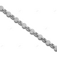 Fully Iced Out Moissanite Ball Link Chain For Mens CustomDiamJewel