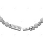 Fully Iced Out Moissanite Ball Link Chain For Mens CustomDiamJewel