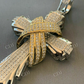 Solid Gold Diamond Men's Large Cross Pendant  customdiamjewel   