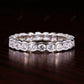 1.70CT Round Cut Real Diamond Full Eternity Wedding Band  customdiamjewel   