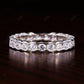 1.70CT Round Cut Real Diamond Full Eternity Wedding Band  customdiamjewel   