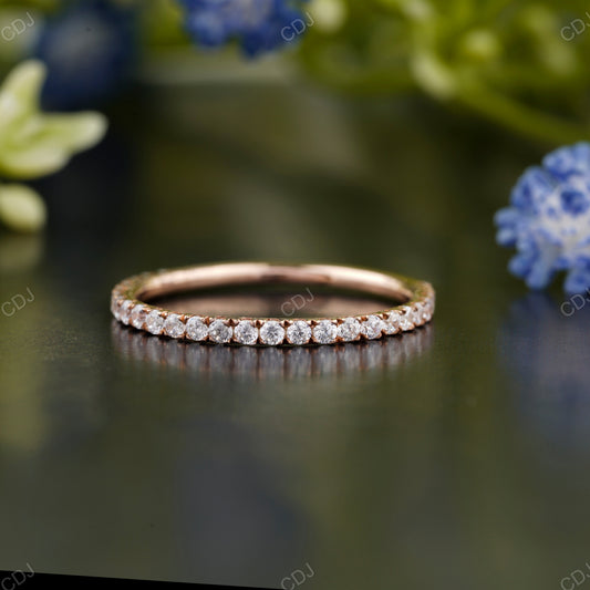 Minimalist Lab-Grown Diamond Band customdiamjewel