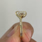 Antique Lab Grown Diamond Solitaire Ring