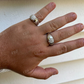 Hip Hop Iced Moissanite Cluster Ring  customdiamjewel   