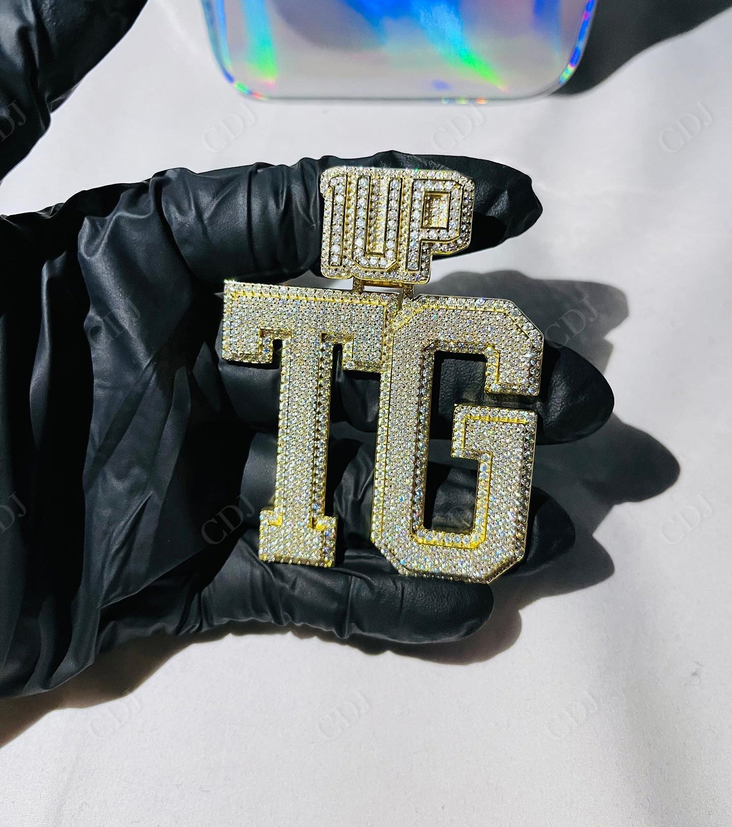 Hip Hop Customised Letter Pendant hip hop jewelry CustomDiamJewel   