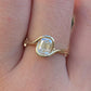 Antique Lab Grown Diamond Solitaire Ring