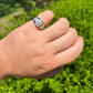 Hip Hop Iced Moissanite Cluster Ring  customdiamjewel   
