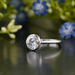 Round Lab-Grown Diamond Minimalist Ring customdiamjewel