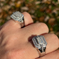 Iced Baguette Diamond Hip Hop Ring  customdiamjewel   