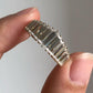 Art Deco Lab Grown Diamond Wedding Band