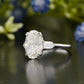 Oval Lab-Grown Diamond Trilogy Ring customdiamjewel