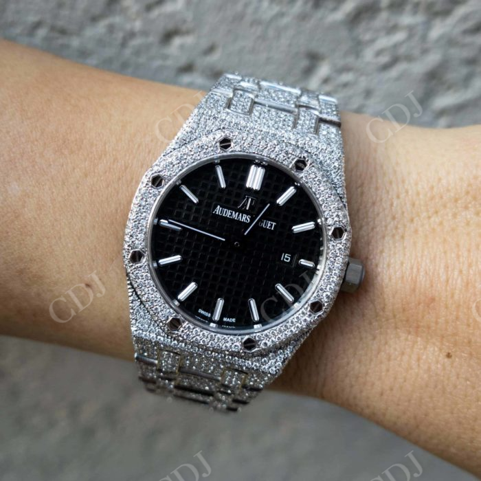 Audemars Piguet Wholesale Bust Down Moissanite Watches customdiamjewel