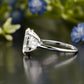 Oval Lab-Grown Diamond Trilogy Ring customdiamjewel