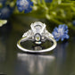Oval Lab-Grown Diamond Trilogy Ring customdiamjewel