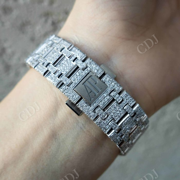 Audemars Piguet Wholesale Bust Down Moissanite Watches customdiamjewel