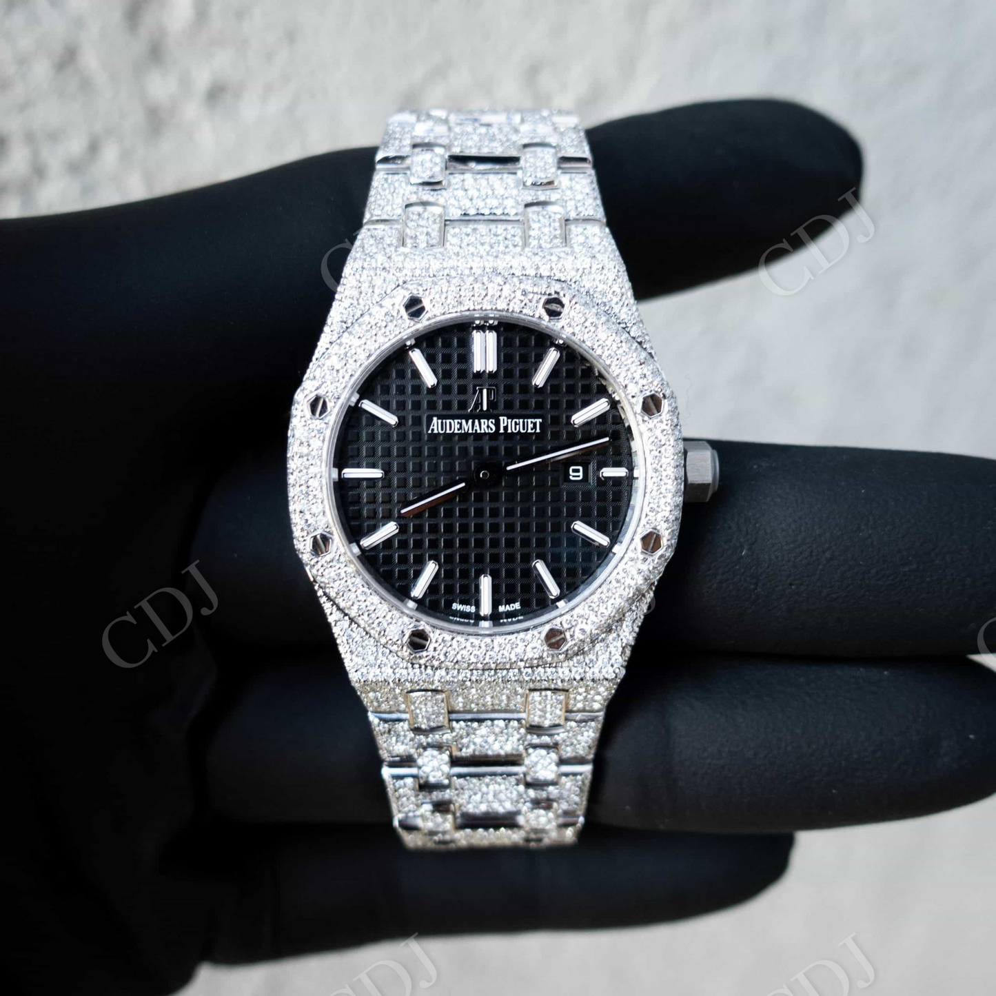Audemars Piguet Wholesale Bust Down Moissanite Watches customdiamjewel
