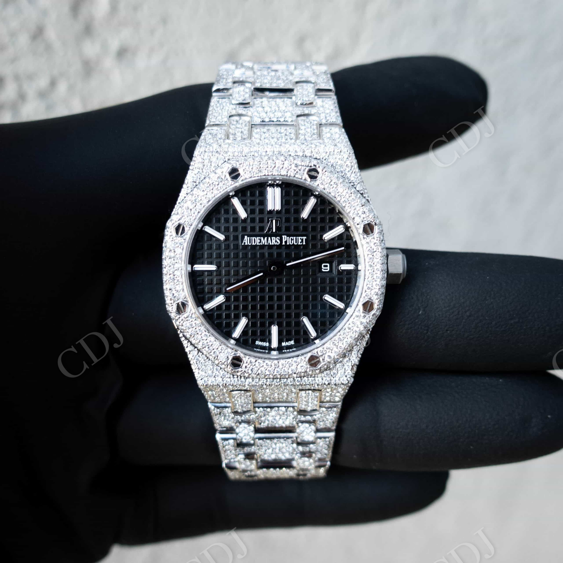 Audemars Piguet Wholesale Bust Down Moissanite Watches customdiamjewel