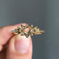 Unique Solid Gold Semi Mount Ring For Women