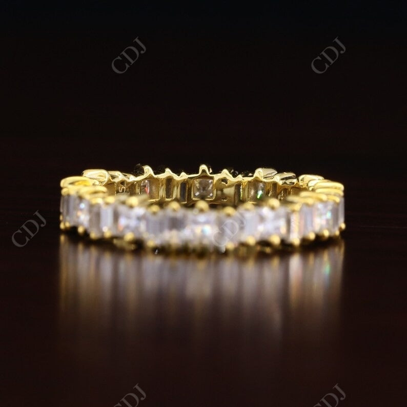 1.10CT Baguette and Princess Cut Natural Diamond Wedding Band  customdiamjewel   