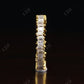 1.10CT Baguette and Princess Cut Natural Diamond Wedding Band  customdiamjewel   