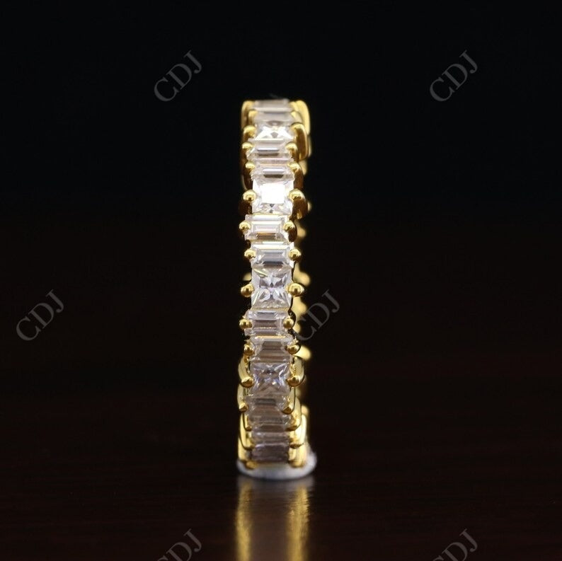 1.10CT Baguette and Princess Cut Natural Diamond Wedding Band  customdiamjewel   